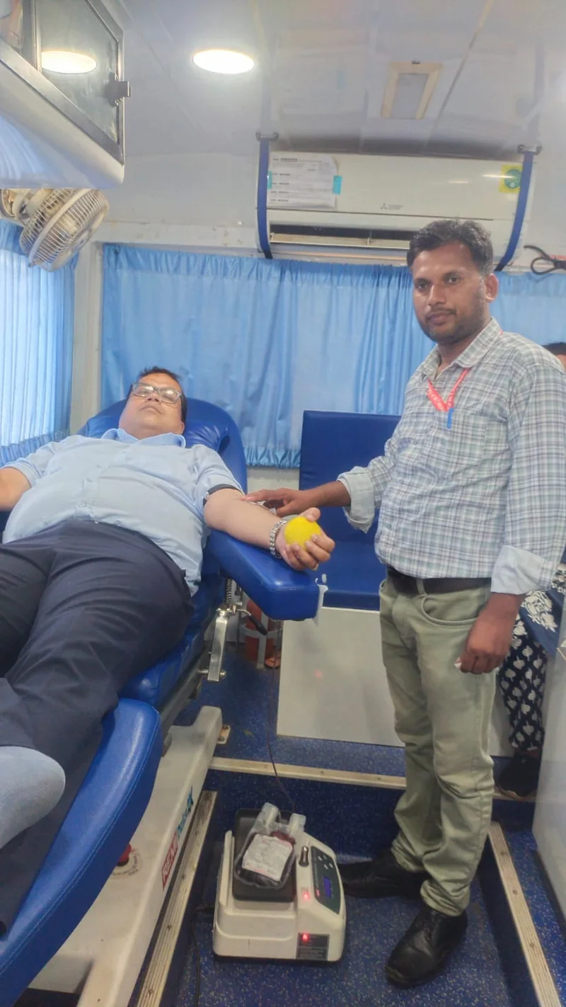 विश्व बाघ दिवस पर रक्तदान शिविर संपन्न