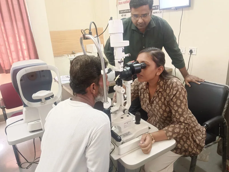 सेवा संकल्प अभियान अंतर्गत जिले में नेत्र चिकित्सा शिविर आयोजित