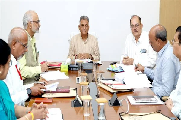 मंत्री इंदर सिंह परमार की बैठक से आधिकारिक तस्वीर, 16 सितंबर 2026।