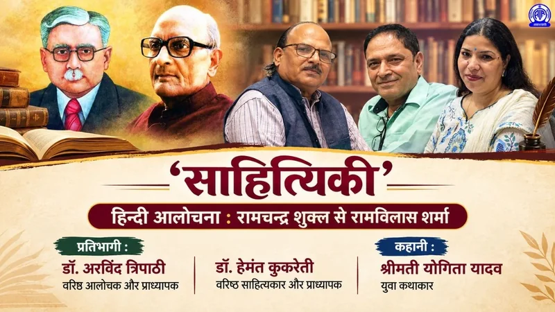 साहित्यिकी II हिन्दी आलोचना : रामचन्द्र शुक्ल से रामविलास शर्मा तक